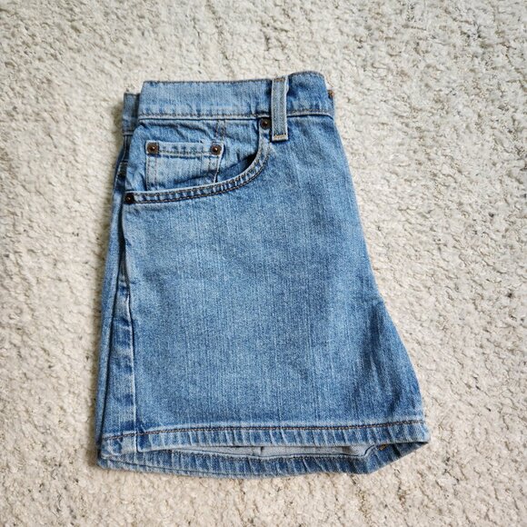 Vintage Levi's Low Rise Red Tab Denim Shorts Juniors Size 3 - Picture 3 of 16